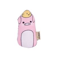 Its Meow Catnip Flannel Toy For Cats - Piggy