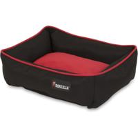 Dogzilla Rectangular Lounger - 22 x 18" - Red/Black (80379)