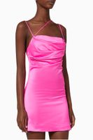 Frisco Satin Mini Dress - thumbnail