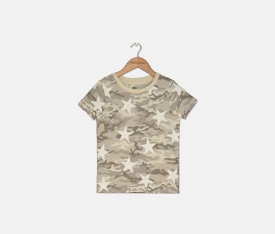 Boys Desert Camo Star T-Shirt  Desert Camo
