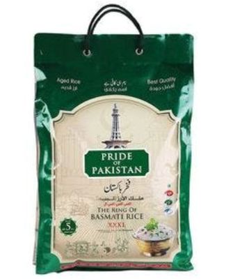Pride Of Pakistan XXXL Basmati Rice, 5Kg