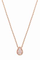 Rose-Gold Serpent Bohème Pendant Necklace - thumbnail