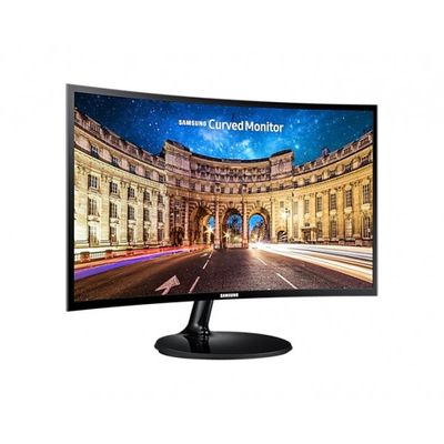 Samsung 24-Inch Essential Curved Monitor With The Deeply Immersive Viewing Experience And AMD Freesync (UAE Delivery Only)