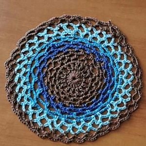 Crochet Macrame Placemat Boho Woven Table Mats Farmhouse Place Mat with Tassel for Dining Room Kitchen Wedding Table Decor miniinthebox