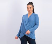 Womens Long Sleeve  Sweater Top  Water Scape - thumbnail