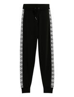 Logo Tape Viscose Joggers - Black - thumbnail