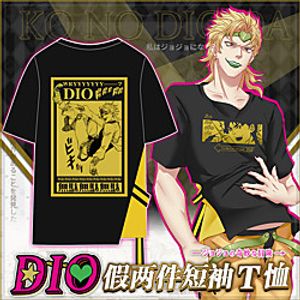 Inspired by JoJo's Bizarre Adventure JOJO T-shirt 100% Polyester Anime Flash Hoodie For Women's / Men's miniinthebox