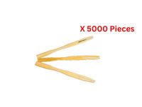 Hotpack Disposable Wooden Fruit Pick - 5000 Pieces - BFP