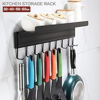 Kitchen Robe Hook Bathroom Shelf Adorable Creative Contemporary Modern Aluminum Metal 1PC - Bathroom Wall Mounted Lightinthebox - thumbnail