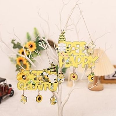 Wooden Tag Hanging Decoration Home Decoration Creative Letter Wooden Board. Lightinthebox