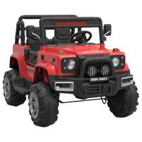 Amsham Kids Electric Ride-On Jeep - Red (12V) (UAE Delivery Only)