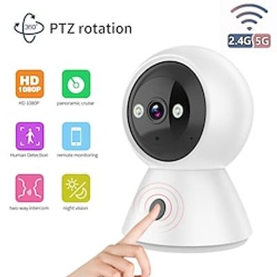 Security Camera Intelligent Electronic Device Surveillance Wireless wifi Webcam 360 Home Remote Control Lightinthebox