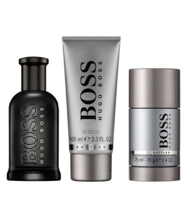 Hugo Boss Boss Bottled (M) Set Parfum 100Ml + Sg 100Ml + Deodorant Stick 75Ml