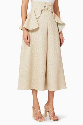 Belted Frill Culottes Belted Frill Culottes