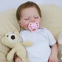 18 inch Reborn Doll Baby  Toddler Toy Reborn Toddler Doll Doll Reborn Baby Doll Baby Baby Boy Reborn Baby Doll Levi Newborn lifelike Gift Hand Made Non Toxic Vinyl Silicone Vinyl with Clothes miniinthebox - thumbnail