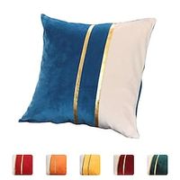 Pillowcase Nordic Velvet Sofa Waist Pillow Cover Home Decor Decorative Pillow Protector Lightinthebox - thumbnail