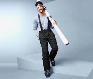 Mens Ski Pants  Black