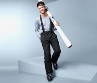 Mens Ski Pants  Black - thumbnail