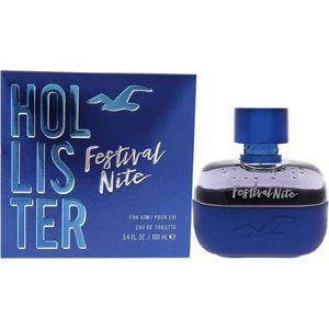 Hollister Festival Nite For Him Men Edt 100Ml