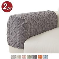 2 Pcs Strech Armrest Cover, Plush Jacquard Arm Covers for Sofa, Spandex Couch Armrest Slipcover for Recliner, Washable Anti-Scratch For Dogs Pet Lightinthebox - thumbnail