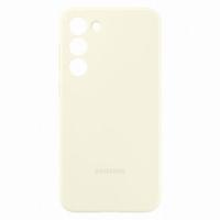 Samsung Case S23 Plus Silicone Cover | Beige Color | EF-PS916TUEGWW