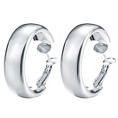 Women's Hoop Earrings Earrings Classic Fashion Simple Fashion Modern Earrings Jewelry Silver / Gold For Party Evening Gift Formal Beach Festival 1 Pair miniinthebox