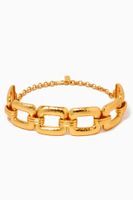 Wendy Chunky Choker in 24kt Gold Plating Wendy Chunky Choker in 24kt Gold Plating