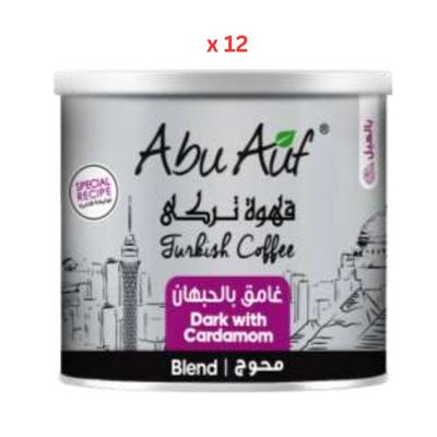 Abu Auf Dark Plain Coffee 12X200G