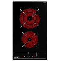 TEKA | 30cm Modular Vitroceramic Hob | Touch Control | 2 Zones (Ø 210mm High Light, Ø 145mm High Light) | Keep Warm**|TZC 32320 BK TTC - thumbnail