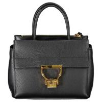 Coccinelle Black Leather Handbag - CO-18557