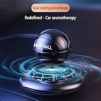 Automotive Air Freshener Indoor Original Men And Women Perfume Diffuser Solar Rotating Basketball Aroma Decoration Accessories miniinthebox - thumbnail