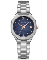 Ecstacy Women's Analog Blue Dial Watch - E22503-SBSN