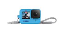 GoPro Sleeve + Lanyard Black (for HERO11 - HERO10 - HERO9) - Blue