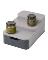 Joseph Joseph Cupboard Store Compact Tiered Organizer Grey