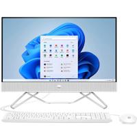 HP All-in-One Desktop - 12th Gen, Intel Core i7-1255U, 23.8 inch FHD, 1TB HDD, 256GB SSD, 16GB RAM, 2GB NVIDIA GeForce MX450 Graphics, Windows 11 Home, English & Arabic Keyboard, White, 24-CB1012NE