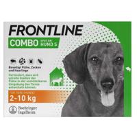 Frontline Flea & Tick Spot On Combo For Dogs & Home Protection Small - 3 Pipettes