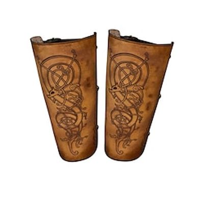 Medieval Renaissance Armor Wristband Wrist Brace Arm Guards Pirate Viking Men's Women's Cosplay Costume Masquerade Party LARP Arm Guards miniinthebox