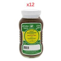 Golden Swan Salted Anchovies Monamon 340G Pack of 12