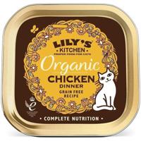 Lily's Kitchen Organic Chicken Dinner Wet Cat Food (85G) - thumbnail