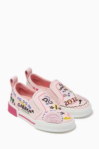 DG Pop Slip-on Sneakers in Canvas