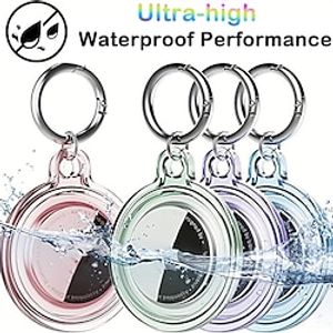 Waterproof Holder For Airtag,Keychain For Airtag , Case For Dog Collar, Luggage, Keys, Full Body Anti-Scratch Protective Lightinthebox
