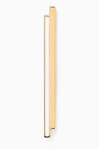 Lines Single Enamel Earring in 18kt Yellow Gold