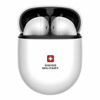 Swiss Military TWSDELTA2ENC Delta 2 True Wireless Earbuds, White (SM-BD-TWS-Delta-2ENC-2Qty)