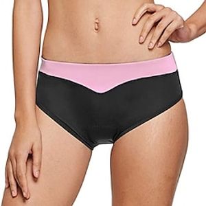 Women's Cycling Padded Shorts Bike Padded Shorts  Chamois Mountain Bike MTB Road Bike Cycling Sports Patchwork 3D Pad Breathable Moisture Wicking Quick Dry Violet Black Clothing Apparel Bike Wear Lightinthebox