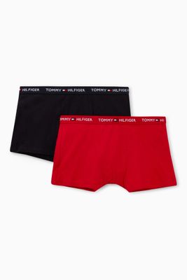 Two-Pack Boxer Shorts in Stretch Organic Cotton Two-Pack Boxer Shorts in Stretch Organic Cotton
