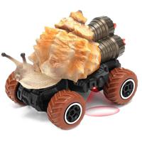 Little Story - Kids Toy 2 Channel Snail Car With Remote Control - Brown LS_RCSN_BR