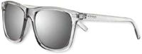 Zippo OB63-09 Square Shape Sunglasses For Unisex, 54 mm Size, Smoke With Silver Mirror - 267000581