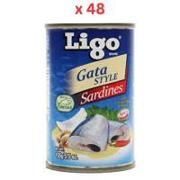 Ligo Sardines Gata Flavor 155G Pack of 48