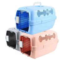 Cozy Paws Plastic Pet Carrier -48x30x29cm Mixed colour