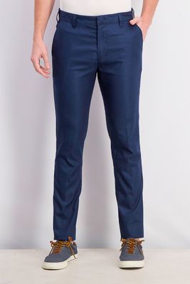Mens Straight-Fit Tech Pants Navy Blazer Mens Straight-Fit Tech Pants Navy Blazer